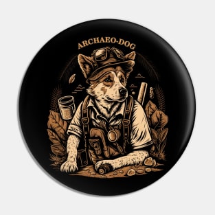 Archaeo-Dog Pin