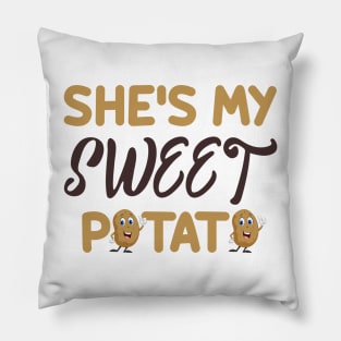 She's My Sweet Potato Pillow