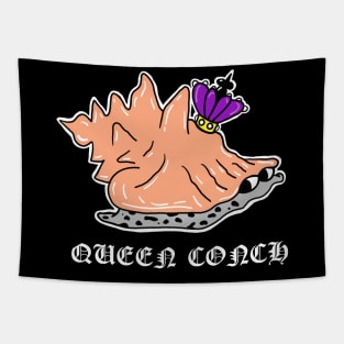 Queen Conch Snail Tapestry