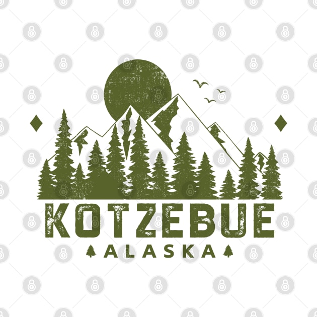 Kotzebue Alaska Mountain Souvenir by HomeSpirit