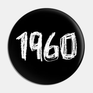 1960 Birthday, Birth Year 1960, Born in 1960 Pin