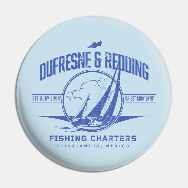 Dufresne & Redding Fishing Charters Pin by MindsparkCreative