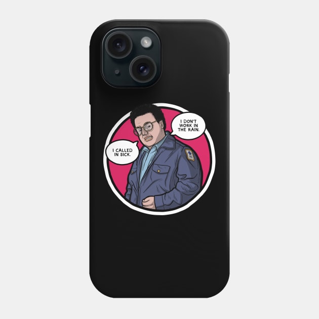 Newman Phone Case by Baddest Shirt Co.