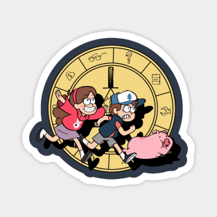 The Adventures of the Mystery Twins Magnet