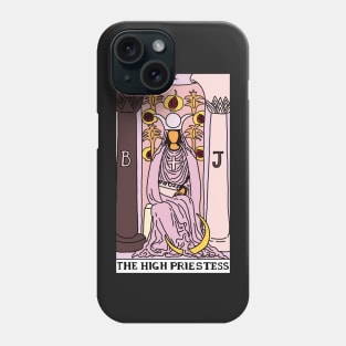 The High Priestess Tarot Card Phone Case