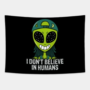 I Don't Believe In Humans Tapestry