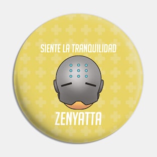 Zenyatta chibi OW (Spanish) Pin