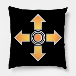 Four arrows Pillow