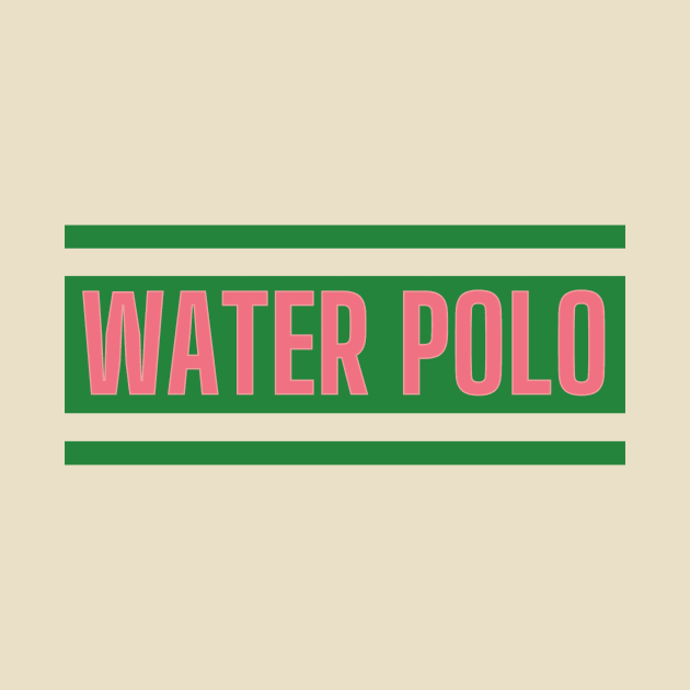 Retro Water Polo Design | Old Money by opptop