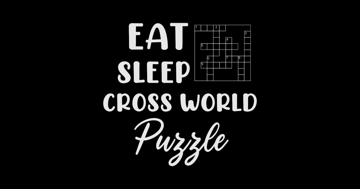 5S Crossword Puzzles (46) Crossword Sticker TeePublic