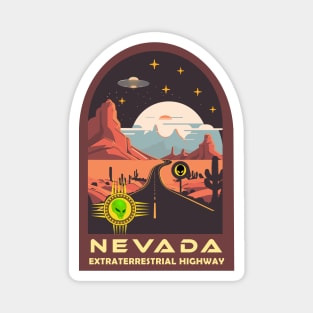 Nevada State | Extraterrestrial Highway Magnet