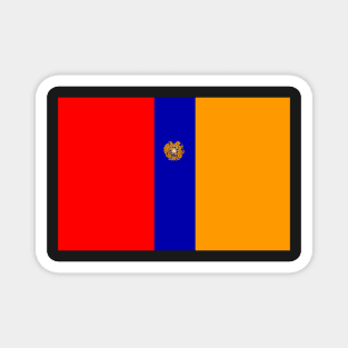 Armenian Tricolor Magnet