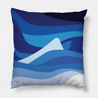 Blue Wave Pillow