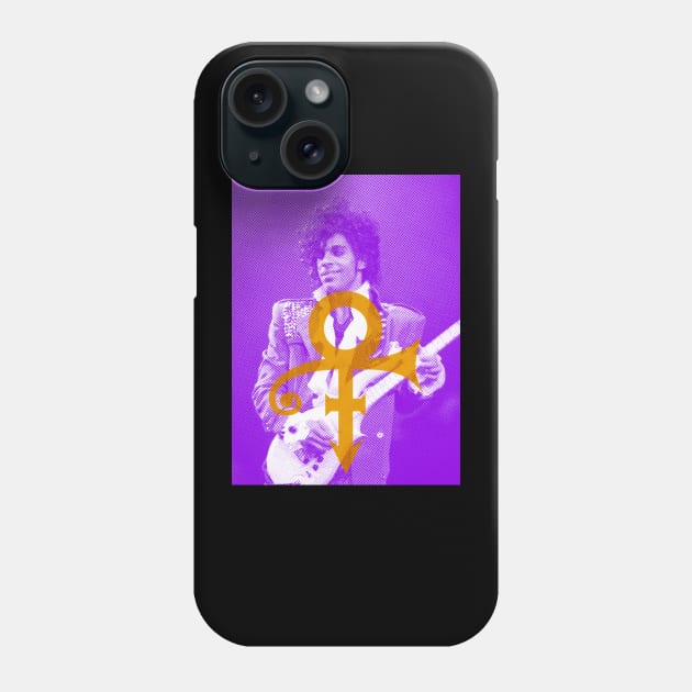 Prince! Riso style Graphic Phone Case by SkipBroTees