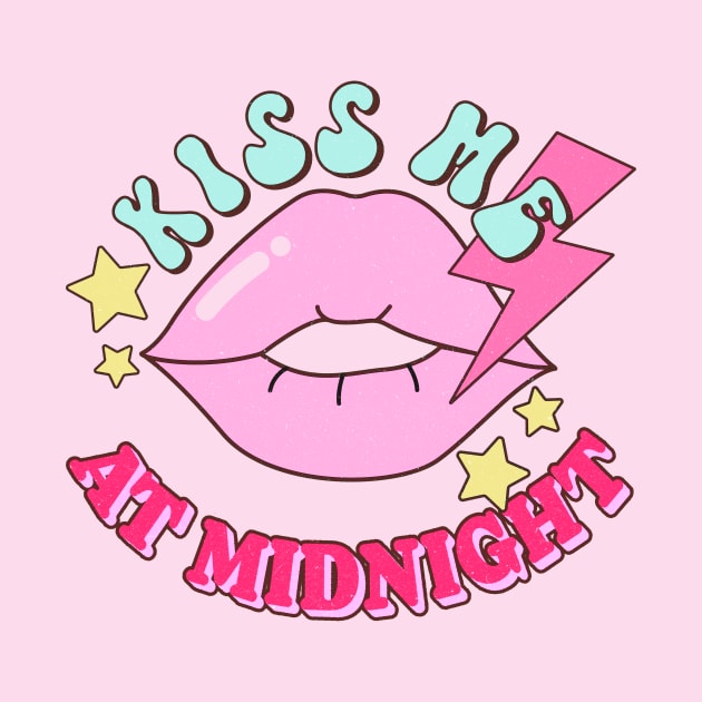 Valentine's Day Kiss Me At Midnight I Love You Be Mine by SilverLake