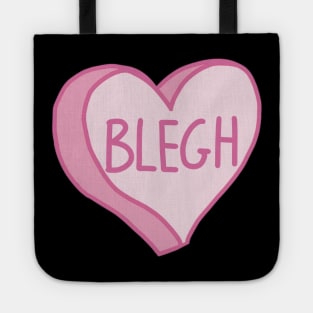 Blegh Pink Love Heart Tote