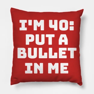 I'm over 40: put a bullet in me: The Big Door Prize, Chris O'Dowd Pillow