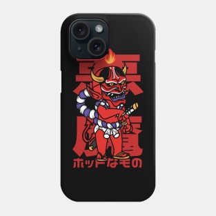 little devil samurai Phone Case