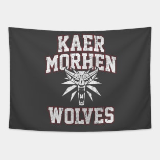 Kaer Morhen Wolves Tapestry