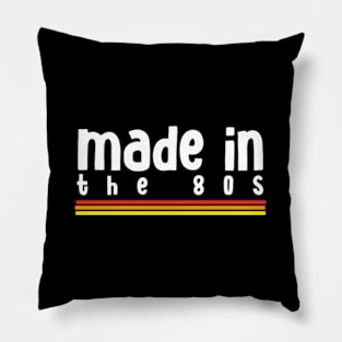 made in the 80s shirt Pillow