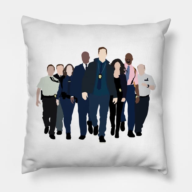 Brooklyn 99 Pillow by FutureSpaceDesigns