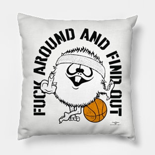 FUCK AROUND AND FIND OUT, BROOKLYN Pillow