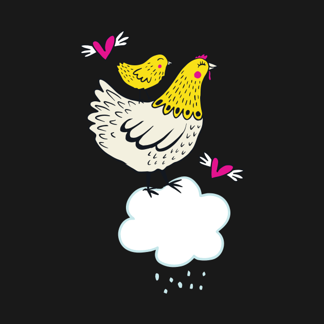 Cloudy with a Chance of Chickens by Jacqueline Hurd