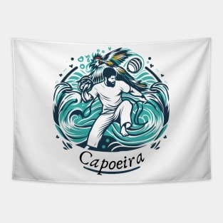 Capoeira Warrior Tapestry