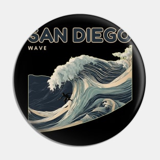 SAN DIEGO WAVE Pin