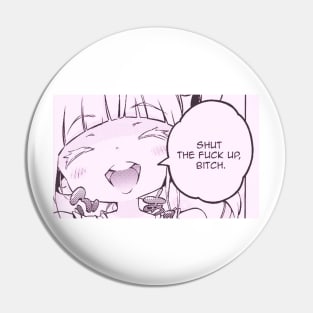 Cute Anime Girl Sticker Pin