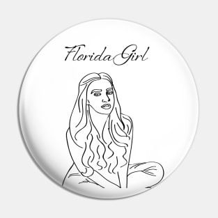 Florida Girl Pin