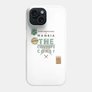 Covfefe Coast Badges - Nambian Seaspray colour Phone Case