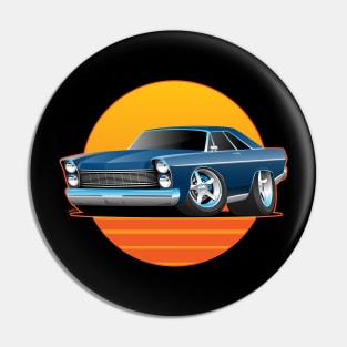 Classic Sixtes Big American Muscle Car Pin