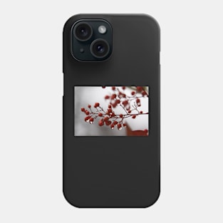 Nandina domestica Phone Case