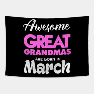 Great Grandma Birthday Shirt Tapestry