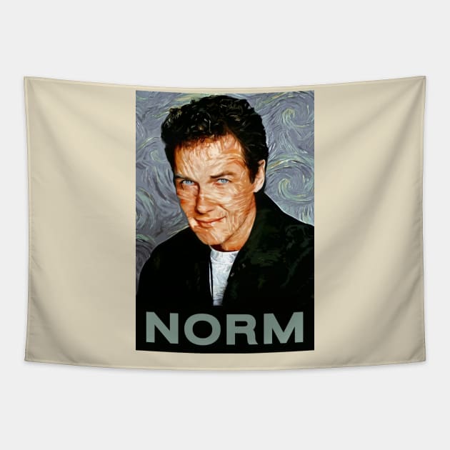 Norm Mc Tapestry by Bailey Illustration