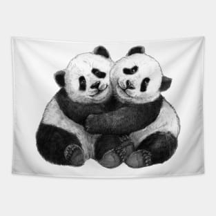 Babies Panda - hugs G2016-143 Tapestry