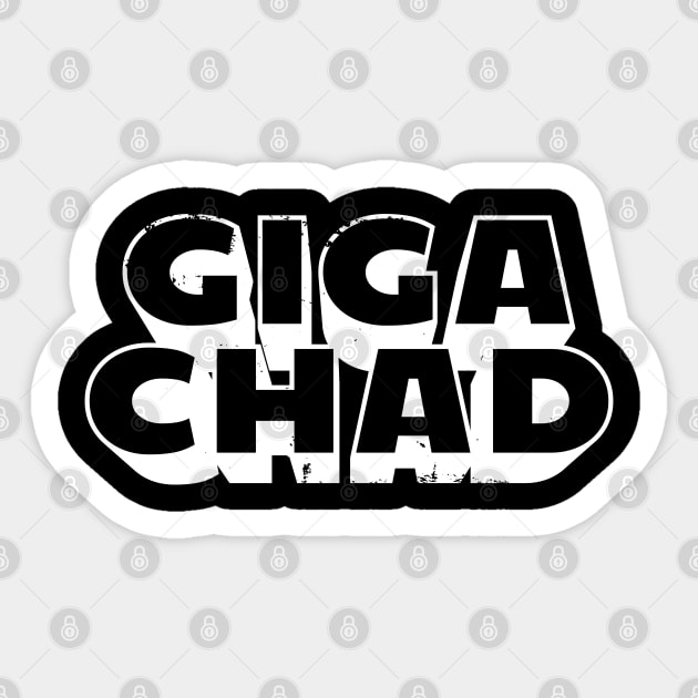 CHAD MEME Sticker for Sale by gin3art