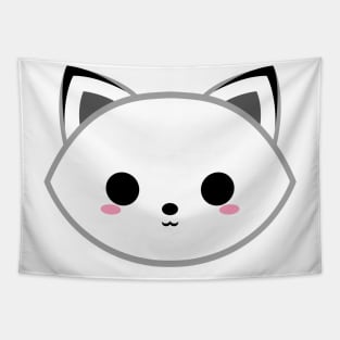 Cute Arctic Fox Tapestry