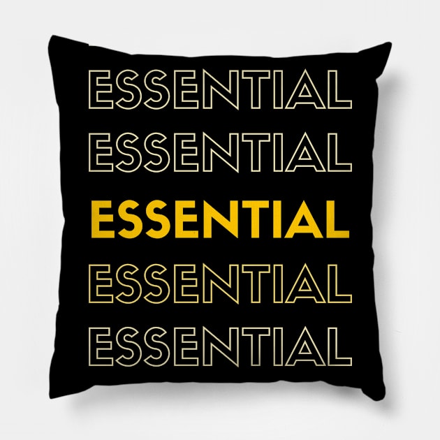 Essential Pillow by DOGwithBLANKET