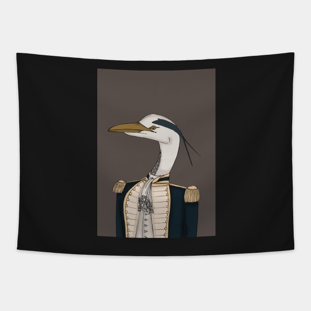 Royal Navy Heron Tapestry by JemmaSharpe