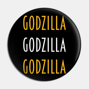 Godzilla Pin