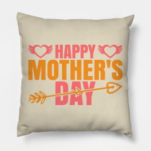 Happy Mothers Day Heart Pillow