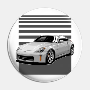 350z Silver Pin