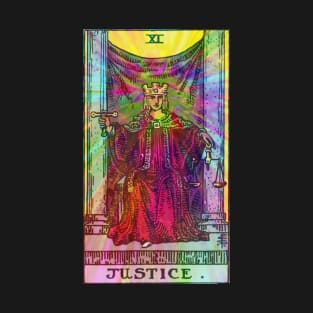 Psychedelic Tarot - Justice T-Shirt