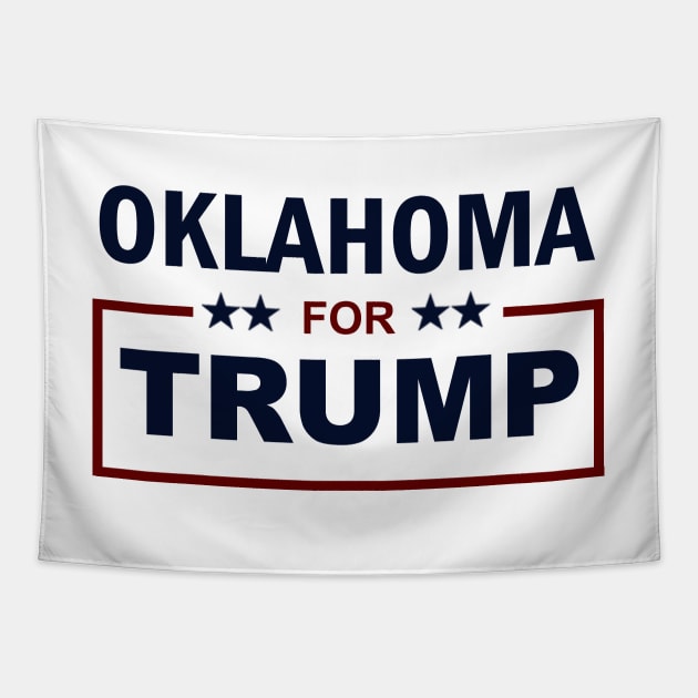 Oklahoma for Trump Tapestry by ESDesign