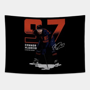 Connor Mcdavid Edmonton Outline Tapestry