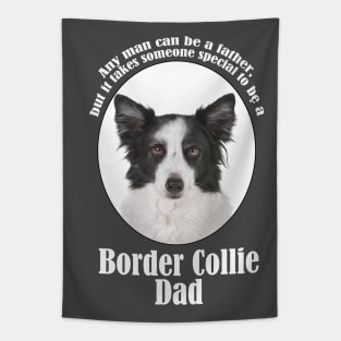 Border Collie Dad Tapestry