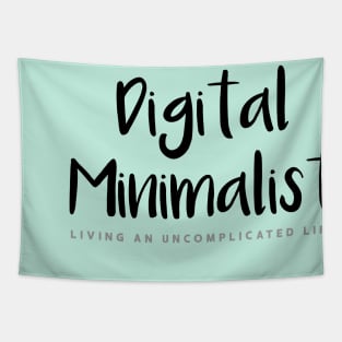 Digital Minimalist Tapestry