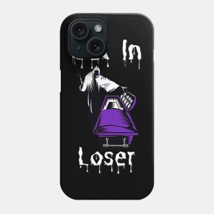 Get In Loser Halloween Design Phone Case